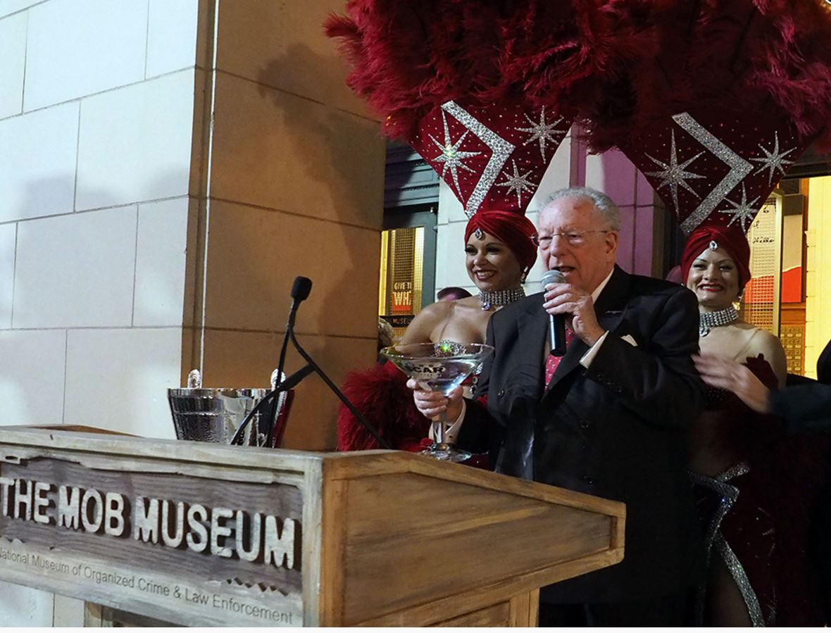 OSCAR GOODMAN AT MOB MUSEUM